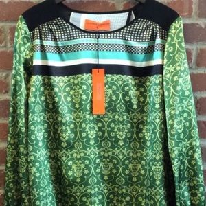 NWOT beautiful Clover Canyon blouse-size small